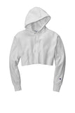Champion® Women’s Reverse Weave® Cropped Cut-Off Hooded Sweatshirt