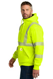 Carhartt® ANSI 107 Class 3 Lined Full-Zip Sweatshirt