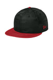 New Era® Camo Flat Bill Snapback Cap