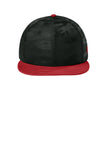 New Era® Camo Flat Bill Snapback Cap