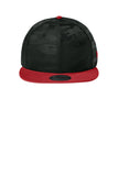 New Era® Camo Flat Bill Snapback Cap