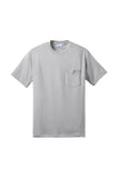 T-shirt Port & Co Tall Core Blend avec poche