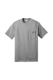T-shirt Port & Co Tall Core Blend avec poche
