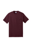 T-shirt Port & Co Tall Core Blend avec poche