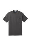 T-shirt Port & Co Tall Core Blend avec poche