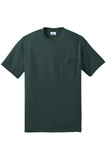 T-shirt Port & Co Tall Core Blend avec poche