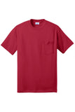 T-shirt Port & Co Tall Core Blend avec poche